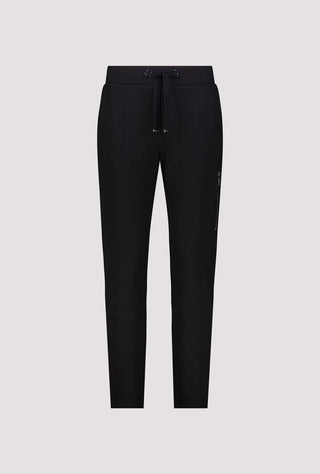 Monari Ribbed Drawstring Trousers Black - MMJs Fashion