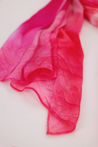 Monari Rose Print Rectangular Scarf Pink - MMJs Fashion