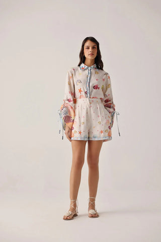NOIB Shorts Seaborn Blue Mia - MMJs Fashion