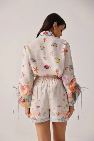 NOIB Shorts Seaborn Blue Mia - MMJs Fashion