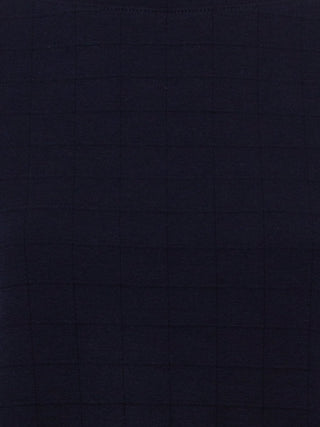 Olsen 3/4 Sleeve Top Navy Blue Hannah - MMJs Fashion