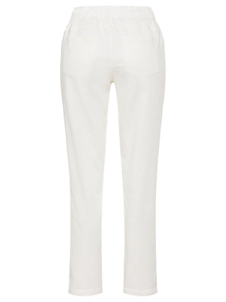 Olsen Casual Trousers Ivory Lisa Straight - MMJs Fashion