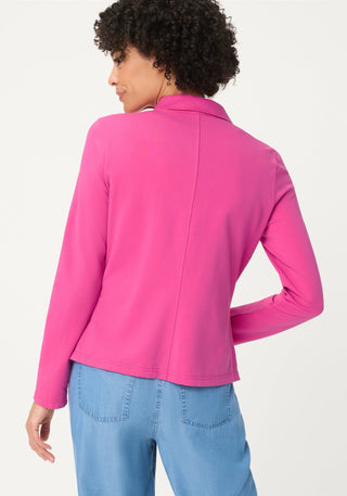 Olsen Collared Jacket Pink Eva Jersey - MMJs Fashion