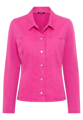 Olsen Collared Jacket Pink Eva Jersey - MMJs Fashion