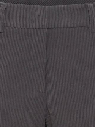 Olsen Corduroy Wide Leg Trousers Grey Anna - MMJs Fashion