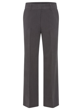 Olsen Corduroy Wide Leg Trousers Grey Anna - MMJs Fashion
