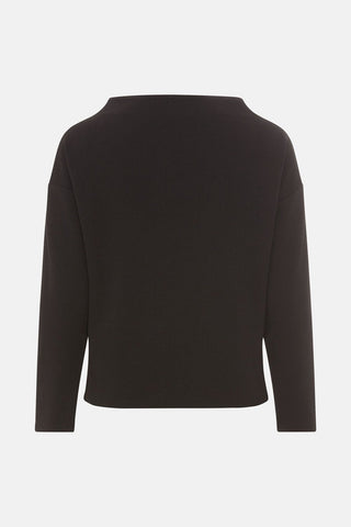 Olsen Funnel Neck Sweatshirt Black - MMJs Fashion