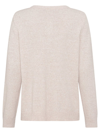 Olsen Gold Button Cardigan Beige Henny - MMJs Fashion