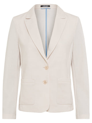 Olsen Jersey Blazer Beige - MMJs Fashion