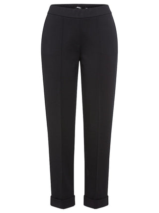 Olsen Pull - On Trousers Black Lisa Straight - MMJs Fashion