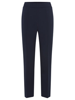Olsen Pull - On Trousers Navy Blue Lisa - MMJs Fashion