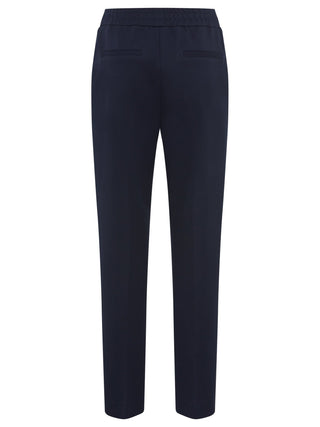 Olsen Pull - On Trousers Navy Blue Lisa - MMJs Fashion