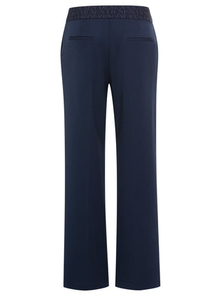 Olsen Trousers Navy Blue Mona Straight - MMJs Fashion