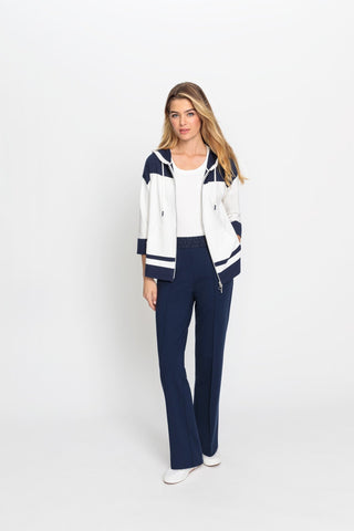 Olsen Trousers Navy Blue Mona Straight - MMJs Fashion