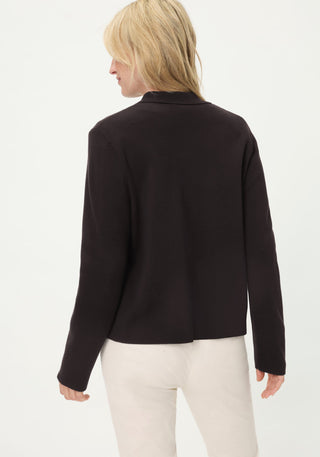 Olsen Zipped Cardigan Black - MMJs Fashion