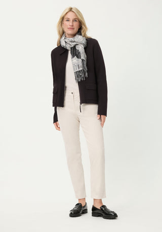 Olsen Zipped Cardigan Black - MMJs Fashion