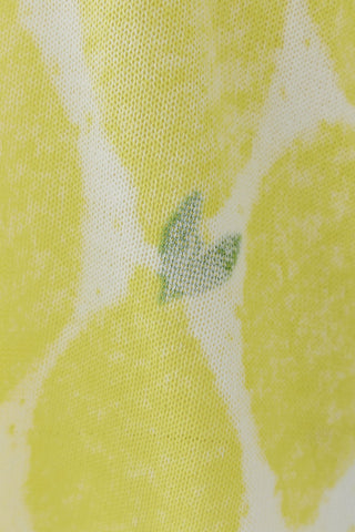 Oui Lemon Pattern Jumper Yellow White - MMJs Fashion