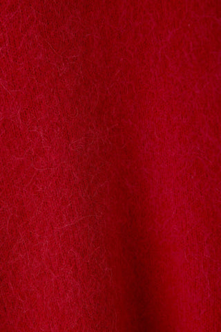 Oui Round Neck Jumper Red - MMJs Fashion
