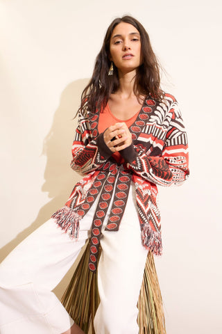 Oui Wide Leg Cropped Jeans Ivory - MMJs Fashion