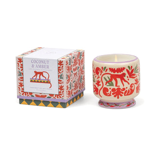 Paddywax A Dopo Jungle Ceramic Candle Coconut & Amber - MMJs Fashion