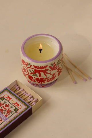 Paddywax A Dopo Jungle Ceramic Candle Coconut & Amber - MMJs Fashion