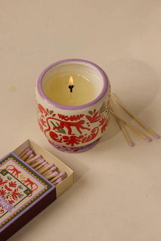Paddywax A Dopo Jungle Ceramic Candle Coconut Amber - MMJs Fashion