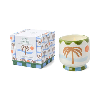 Paddywax A Dopo Palm Tree Ceramic Candle Lush Palms - MMJs Fashion