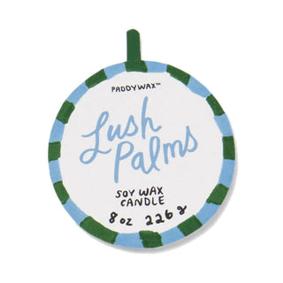 Paddywax A Dopo Palm Tree Ceramic Candle Lush Palms - MMJs Fashion