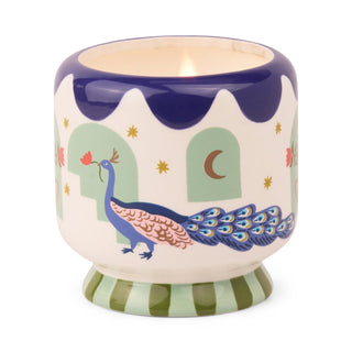 Paddywax A Dopo Peacock Ceramic Candle Misted Lime - MMJs Fashion