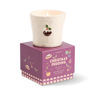 Paddywax Bistro Christmas Pudding Ceramic Candle Fruit & Spices - MMJs Fashion