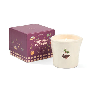Paddywax Bistro Christmas Pudding Ceramic Candle Fruit & Spices - MMJs Fashion