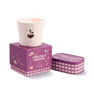 Paddywax Bistro Christmas Pudding Ceramic Candle Fruit & Spices - MMJs Fashion