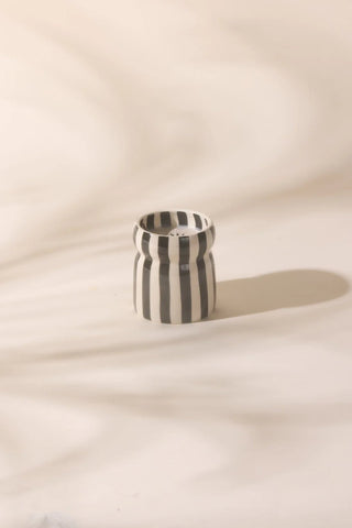 Paddywax Cabana Black Ceramic Candle Lava Stone - MMJs Fashion
