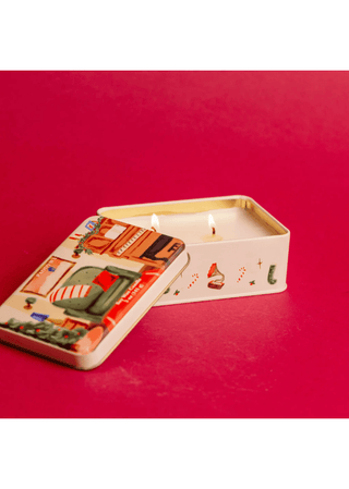 Paddywax Pomegranate Spruce Tin Candle - MMJs Fashion