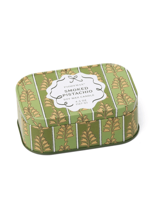 Paddywax Smoked Pistachio Chérie Tin Candle - MMJs Fashion
