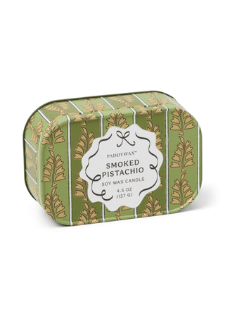 Paddywax Smoked Pistachio Chérie Tin Candle - MMJs Fashion
