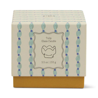 Paddywax Tulip Glass Candle Wisteria & Willow - MMJs Fashion