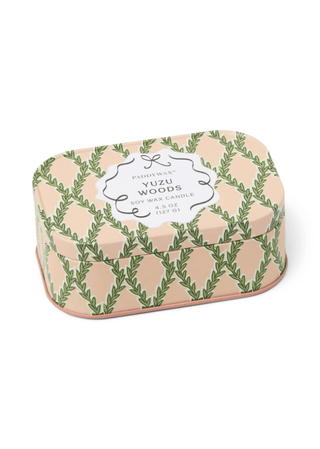 Paddywax Yuzu Woods Chérie Tin Candle - MMJs Fashion