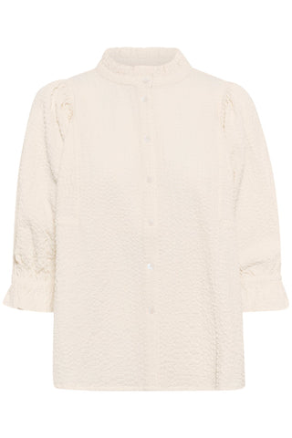 Part Two 3/4 Sleeve Blouse Ivory Toni - MMJs Fashion