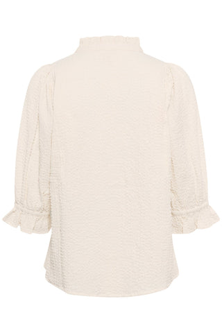Part Two 3/4 Sleeve Blouse Ivory Toni - MMJs Fashion