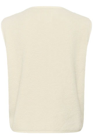 Part Two Borg Gilet Ivory Signy - MMJs Fashion