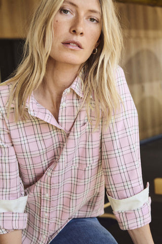 Part Two Checked Shirt Pink Yana - MMJs Fashion