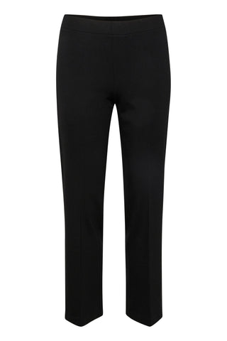 Part Two Comfort Waist Trousers Black Ponta - MMJs Fashion