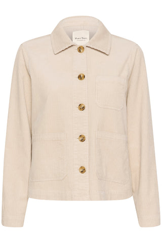 Part Two Corduroy Jacket Beige Lone - MMJs Fashion