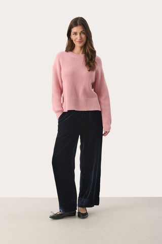 Part Two Cotton Jumper Pink Luma - MMJs Fashion