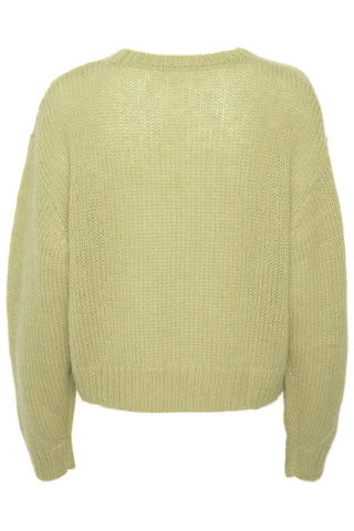 Part Two Crew Neck Jumper Green Lindi - MMJs Fashion