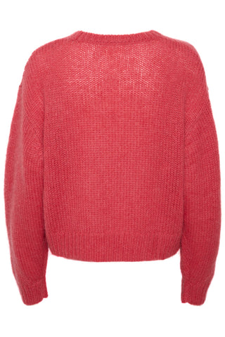 Part Two Crew Neck Jumper Red Lindi - MMJs Fashion