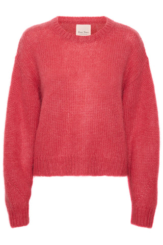 Part Two Crew Neck Jumper Red Lindi - MMJs Fashion