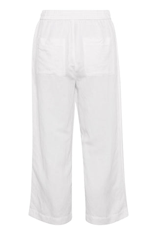 Part Two Cropped Trousers White Eniolas - MMJs Fashion