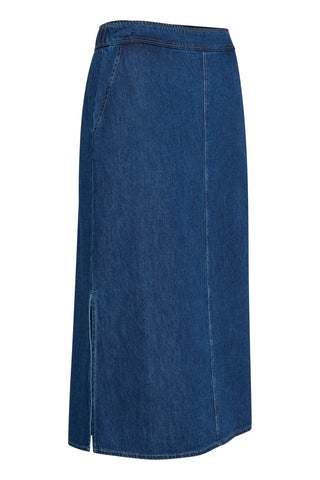 Part Two Denim Skirt Medium Blue Lizzie - MMJs Fashion